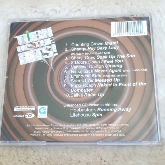 CD, Turn Up The Hits - Picture 2 of 3